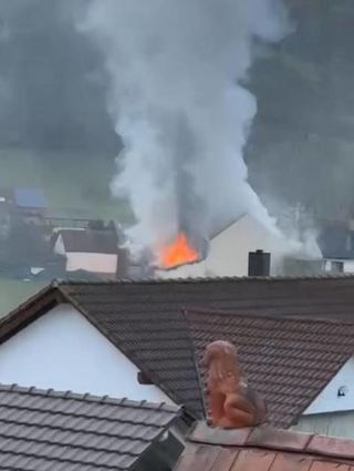 Feuer in Kupprichhausen.