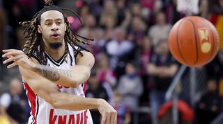 Tyrese Williams war eigentlich in erster Linie für das „Farmteam“ in der 2. Liga Pro B verpflichtet worden. Nach der Trennung von Guard Mike Davis Jr. erhält er nun aber noch mehr Spielzeit in der Bundesliga – und nutzt diese vortrefflich aus. In Bonn steuerte er elf Punkte zum Auswärtssieg bei.