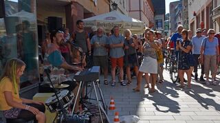 Ein echter Anziehungspunkt waren die Feste, wie das Straßenmusik-Festival, das sich in seinem zweiten Jahr – ebenso wie der Kultursommer – etabliert hat.