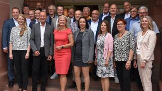 Der am 9. Juni neu gewählte Gemeinderat von Tauberbischofsheim.