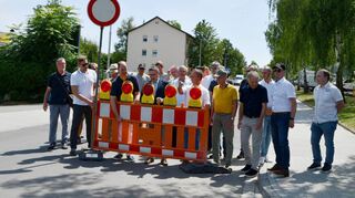 Die Becksteiner Straße in Lauda in nach zweijähriger Rundumsanierung im Juli wieder für den Verkehr freigegeben worden.