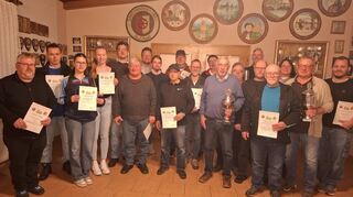 Beim Neujahrsschießen des KK-Schützenvereins in Osterburken glänzte Christian Gramlich mit 91 Ringen. Der Verein ehrte die Sieger.
