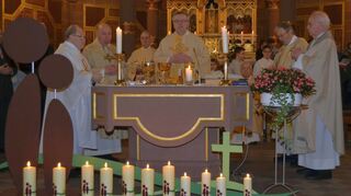 Mit einem großen Festgottesdienst im Erftaldom wurde am 25. Januar 2015 die Fusion der beiden Seelsorgeeinheiten Hardheim und Höpfingen offiziell besiegelt.