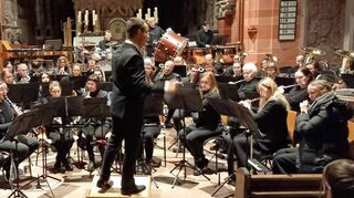 Beim Neujahrskonzert des Kulturkreises Wertheim begeisterte das Lengfurter Blasorchester das Publikum in der Stiftskirche.