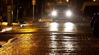 Gefährliches Glatteis hat an diesem Morgen bereits für viele Unfälle gesorgt.