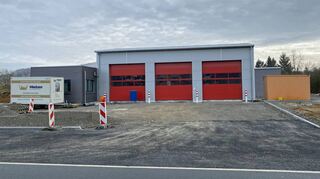 Das neue Feuerwehrgerätehaus in Rosenberg nimmt auch im Haushaltsplan für 2025 Platz ein. Es sind rund 800 000 Euro veranschlagt.
