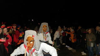 Der Nachtumzug ist traditionell der fastnachtliche Auftakt in Oberlauda. Auch in diesem jahr kamen wieder viele Zuschauer.