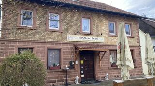 Das Gasthaus „Goldener Engel" in Buchen-Hollerbach.