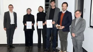 Große Freude bei Vertretern der Firma Göttfert in Buchen. Die Medaille nahm Geschäftsführer Moritz Göttfert entgegen.