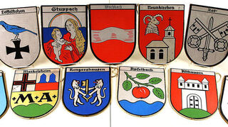 Ohne die 13 Stadtteile würde es keine Große Kreisstadt Bad Mergentheim geben. Ihre stolzen Wappen kann man im Stadtarchiv bewundern.