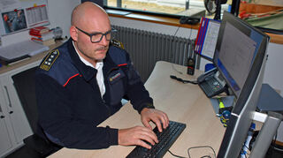Stadtkommandant Christian Schulz.
