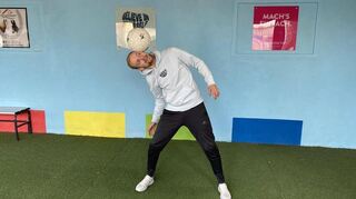 Chris Bennet Bröker ist mehrfacher Deutscher Meister im Football-Freestyle - und Gast bei den FN-Ausbildungsmessen.