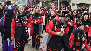 Närrischer Umzug des Königheimer Karnevalvereis lockte tausende Besucher an.