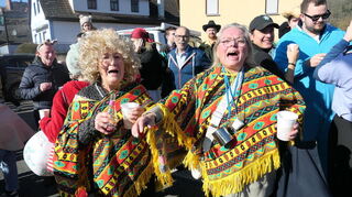 Die Narren hatten in Mondfeld jede Menge Spaß.