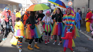 Große Party in den Straßen Freudenbergs.