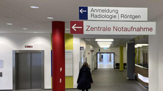 Die Notaufnahme im Wertheimer Bürgerspital.