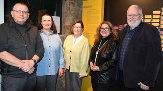 Die maßgeblichen Personen haben auch für 2025 ein interessantes Programm zusammengestellt. Im Bild bei der Saisoneröffnung von links Vorstandsmitglied Ulrich Schönberger, Sabine Aupperle in Vertretung ihres Mannes Stefan, Vorstandsmitglied Ingrid Thomé-Reinhard, Vorstandsvorsitzende Sabine Kutterolf-Ammon und Geschäftsführer Martin Heuwinkel.