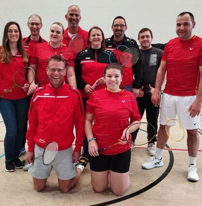 Die neu gegründete dritte Badminton-Mannschaft des TSV Tauberbischofsheim sicherte sich auf Anhieb den Titel.
