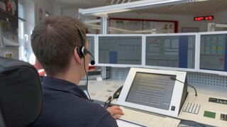 Ein Blick in die Integrierte Leitstelle des Neckar-Odenwald-Kreises in Mosbach: Für rund 2,2 Millionen Euro wird sie ertüchtigt und technisch auf den neuesten Stand gebracht.