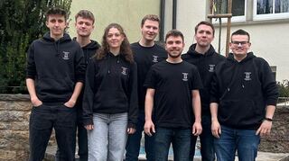 Der aktuelle Vorstand des Jugendclubs Elpersheim.