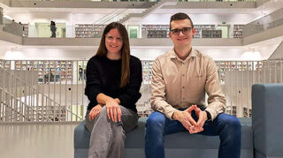 Teresa Herz und Philipp Brand.