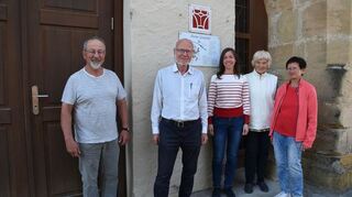 Bewahren das historische Erbe: (von links) Museums-Vorsitzender Helmut Kreiselmeier, sein Vorgänger Wolfgang Willig, Beisitzerin Simone Mielke, Führerin Gertrud Schneider und Schriftführerin Rosemarie Schwabel. Sie können sich auf weitere Unterstützer verlassen
