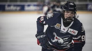 Max Penkin gilt als eines der größten deutschen Eishockey-Talente.