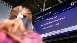 Ein Oberleitungsschaden auf der Frankenbahn bei Wittighausen könnte dem Verursacher teuer zu stehen kommen.