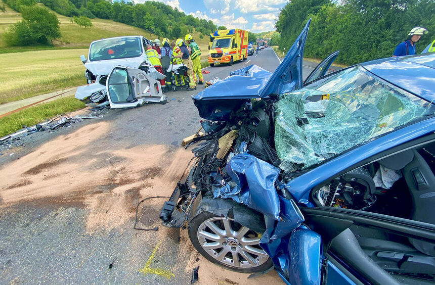 Schwerer Verkehrsunfall bei Dörzbach