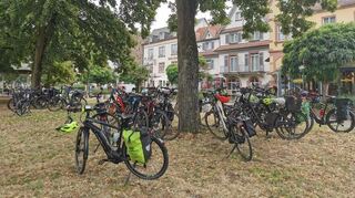 So wie hier in Wertheim wurden auch in anderen Orten die fehlenden Abstellmöglichkeiten für Fahrräder moniert.