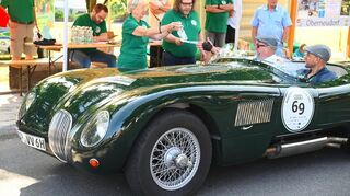 Jaguar XK 120 von 1965.