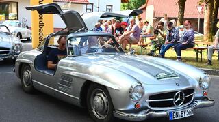 Mercedes 300 SL von 1955.