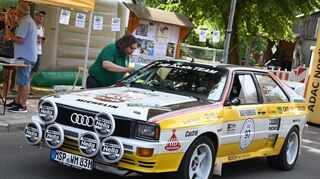 Audi Quattro A 2 von 1983.
