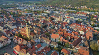 Blick auf die Kurstadt Bad Mergentheim, die noch vor einigen Herausforderungen steht.