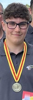 Julian Münch gewann die Bronzemedaille.