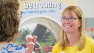 Auch der Tageselternverein Main-Tauber-Kreis e. V. stellte sich beim Infotag vor.