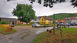 Am Eissee soll der Kindergarten St. Pius neu gebaut werden. Das sind rund 300 Meter Luftlinie vom bisherigen Standort Zwischen den Bächen entfernt.