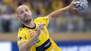 Lukas Sandell kam auf den letzten Drücker zu den Löwen.Zimmermann/PIX-Sportfotos