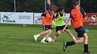 Auch die C-Junioren der JSG Erftal bereiten sich auf die neue Runde und damit den neuen Spielmodus vor.