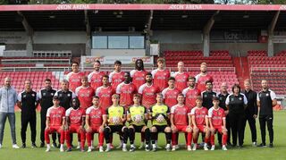 Das Team der Würzburger Kickers für die Regionalliga-Saison 2025/26.