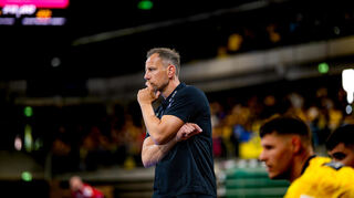 Trainer Maik Machulla feierte mit den Löwen den nächsten Testspielsieg.