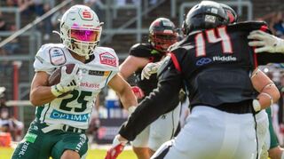 Mit dem knappen Sieg in Völklingen bei den Saarland Hurricanes gelang den Schwäbisch Hall Unicorns ein großer Schritt in Richtung Playoffs.