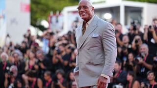 «The Rock» vor dem Festivalpalast.