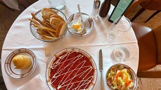 Meist wird Carpaccio als Vorspeise servert.