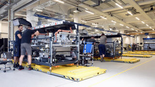 Vom Kurtz Ersa Konzern gibt es eine klare Ansage: Das Zollabkommen Zwischen USA und EU sei „kein guter Deal", sagt Thomas Mühleck. Das Bild zeigt die Produktion in Bestenheid,