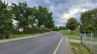 Am Ortsausgang Richtung Nassig wünschen sich die Vockenroter zwei Bushaltestellen und eine Querungshilfe.