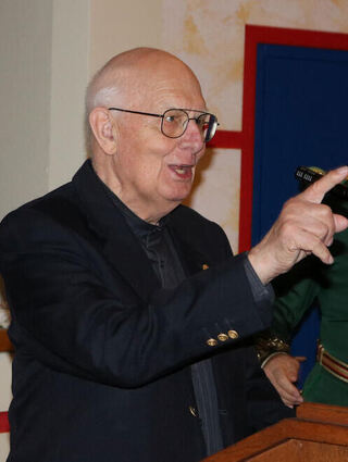 Mit seinem Vortrag „1525 – Bauernkrieg im Taubertal“ spannte Oberst a. D. Franz H. Thiele beim Herzog-Paul-Abend den Bogen zu einem dramatischen Kapitel der Mergentheimer Stadtgeschichte.