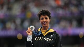 Malaika Mihambo gewann Silber bei Olympia in Paris. (Archivbild)