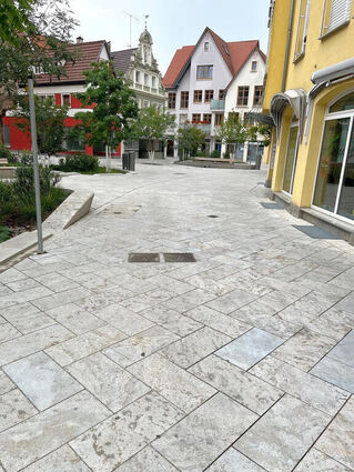 Die Schmutzspur am Gänsmarkt ist weitgehend weg. Darüber freuen sich viele.