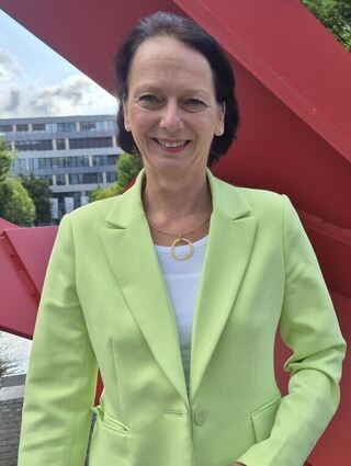 Versprüht Optimismus: Regierungspräsidentin Susanne Bay.